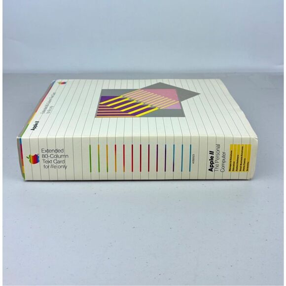 New Open Box Vintage Apple IIe Extended 80 Column Text Card Manual Chip 607-0103 - Picture 7 of 9